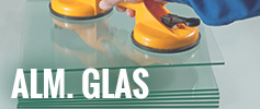 Alm. glas